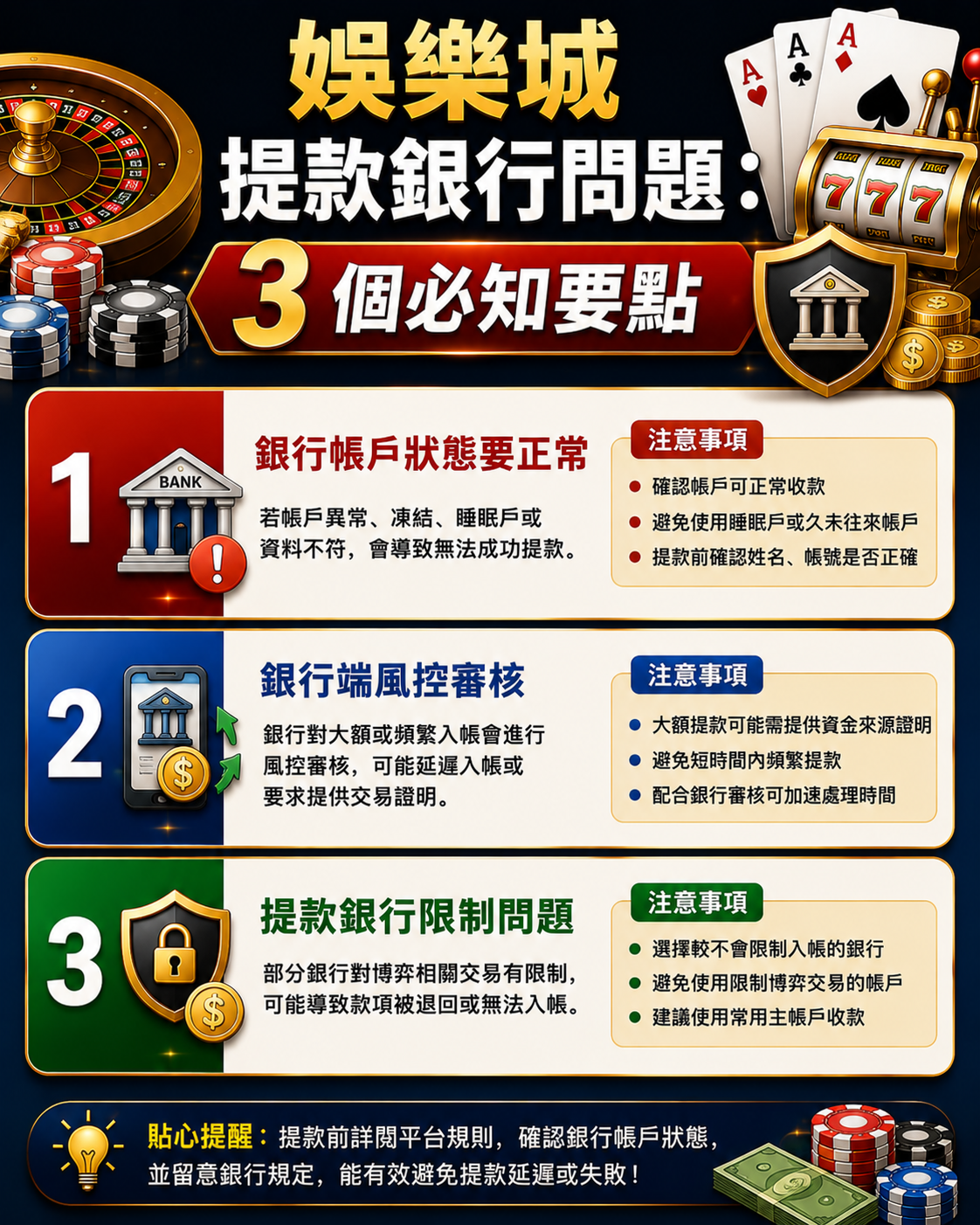娛樂城提款時常見的銀行問題與解決方案,這裡有你需要知道的!
