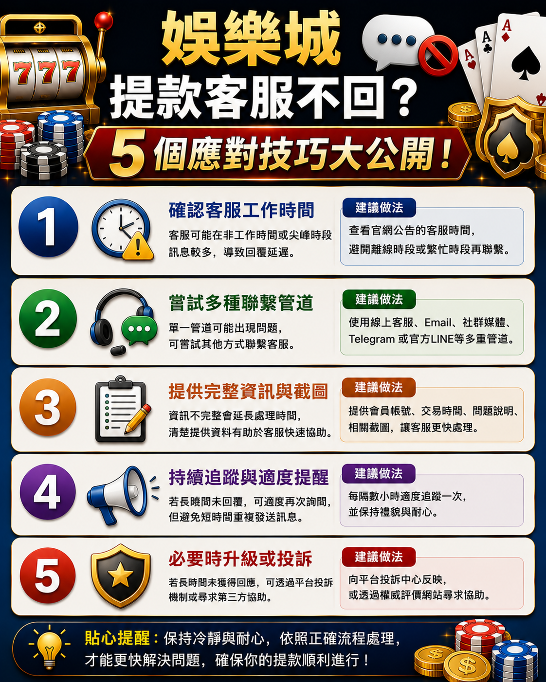 為什麼娛樂城提款客服不回?這裡有解決的方法!
