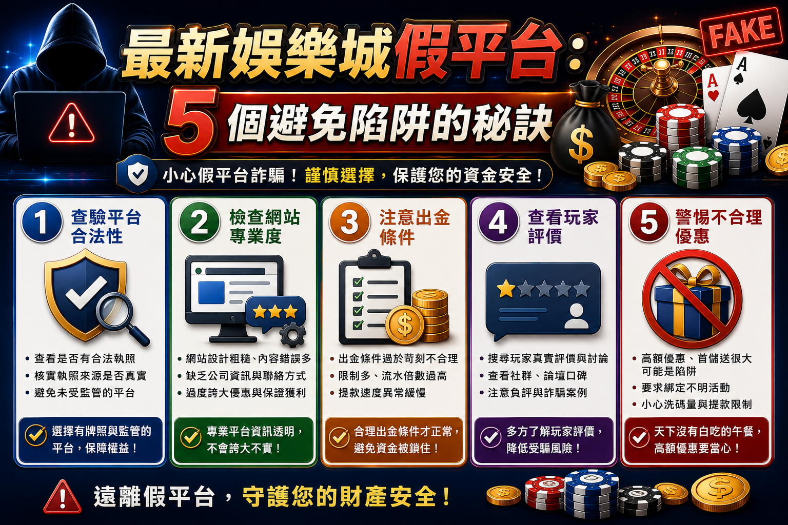 如何辨別娛樂城假平台？避免這些常見陷阱